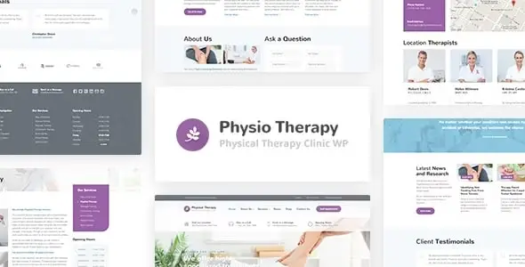 Physio download theme wordpress